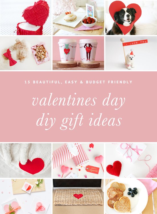 15 Beautiful & Easy Valentines Day DIY Gifts