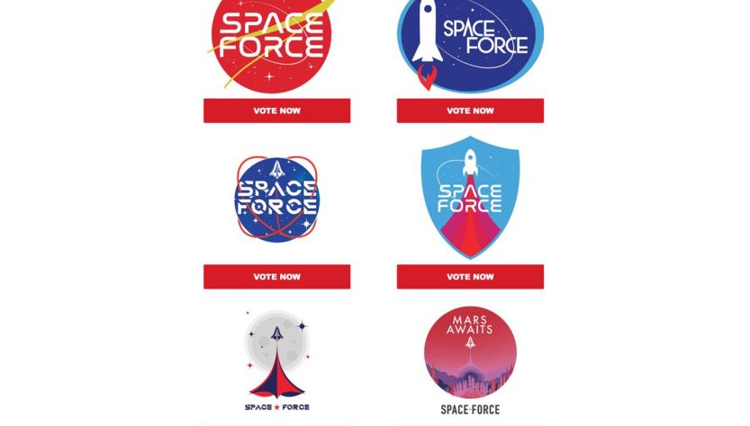 Trump Campaign Asks Supporters to Vote for Space Force Logo | Time